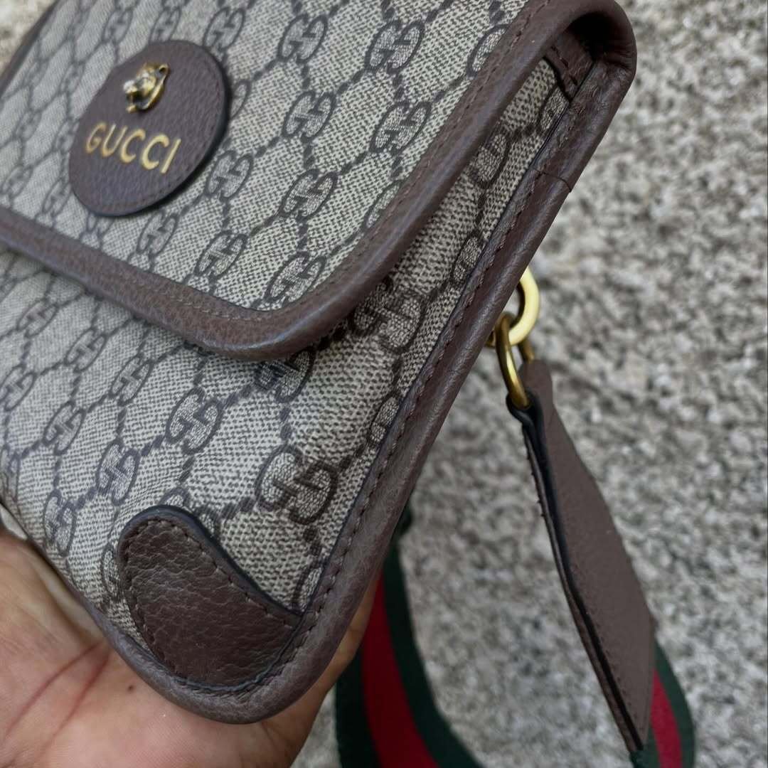 Gucci Neo Vintage GG Supreme Belt Bag - Image 4